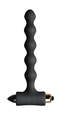 Petite Sensations Pearls Black Vibrating Anal Beads Black > Anal Range > Anal Beads