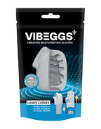 Vibeggs Candy Curves Five Textures Vibrating Masturbation Sleeve > Sex Toys For Men > Masturbators > Vibrating