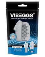 VibeGGs Blow Misty – Vibrating Textured Masturbation Sleeve > Sex Toys For Men > Masturbators > Vibrating