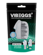 Vibeggs Ribs Delight Textured Vibrating Masturbation Sleeve > Sex Toys For Men > Masturbators > Vibrating