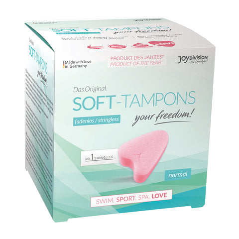 Stringless Original Soft Tampons Normal 3 Pack Discreet Default Title Personal Care