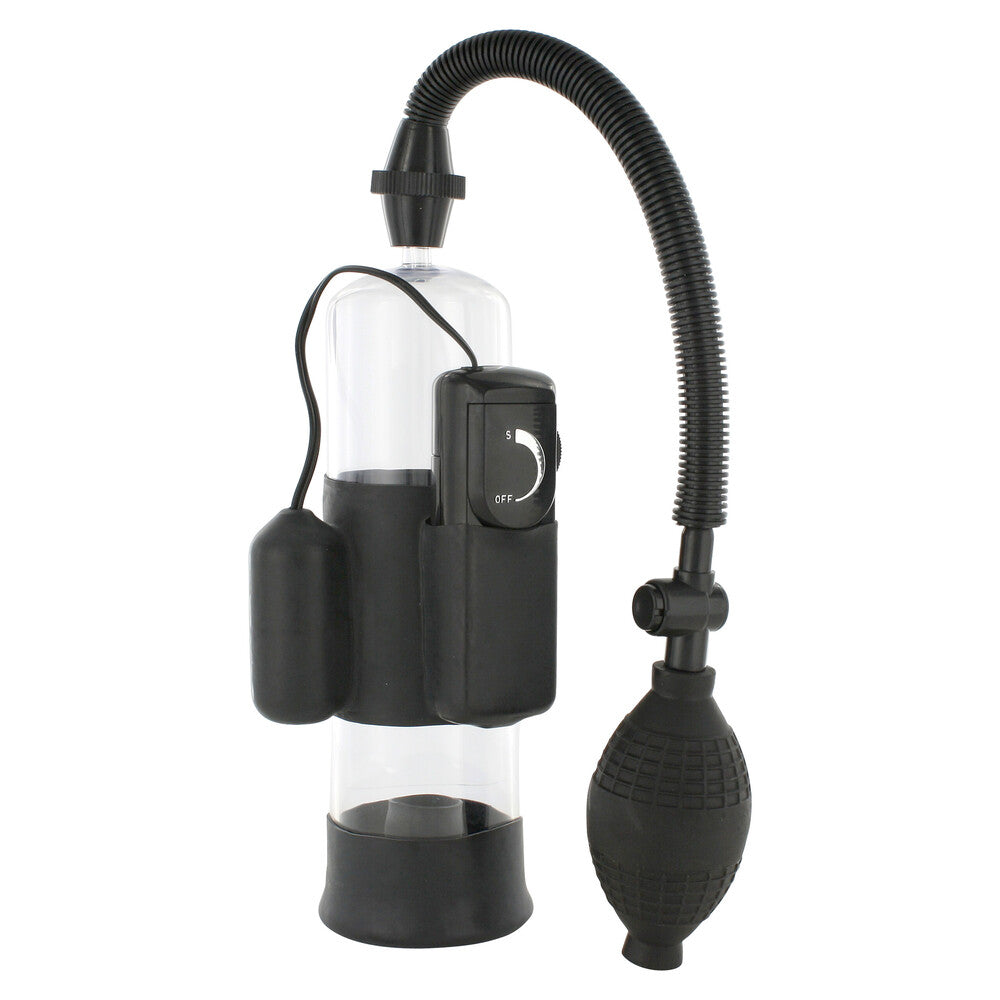 Power Pump Vibrating Penis Pump For Stronger Erections Default Title PUMPS Male Electric