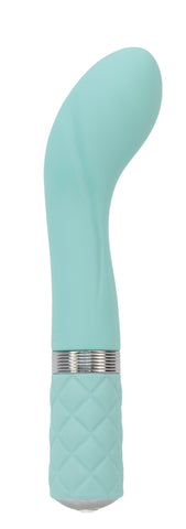 Pillow Talk Sassy Teal Vibrator for G-Spot Pleasure