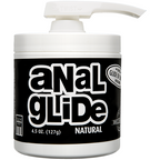 Doc Johnson Natural Anal Lube 4.5 Oz (127g) Clear Unscented Lubricant > Lube > Anal