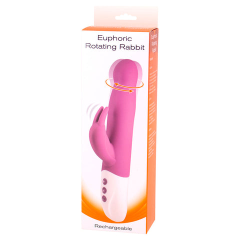 Rechargeable Rotating Rabbit Vibrator For Intense Pleasure VIBRATORS-RABBIT