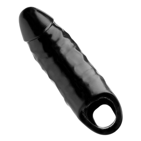 XL Black Mamba Cock Sheath 7 Inch Insertable Adult Sex Toy SLEEVES