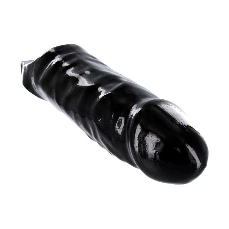 XL Black Mamba Cock Sheath 7 Inch Insertable Adult Sex Toy SLEEVES