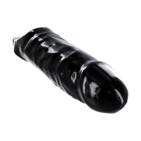 XL Black Mamba Cock Sheath 7 Inch Insertable Adult Sex Toy SLEEVES