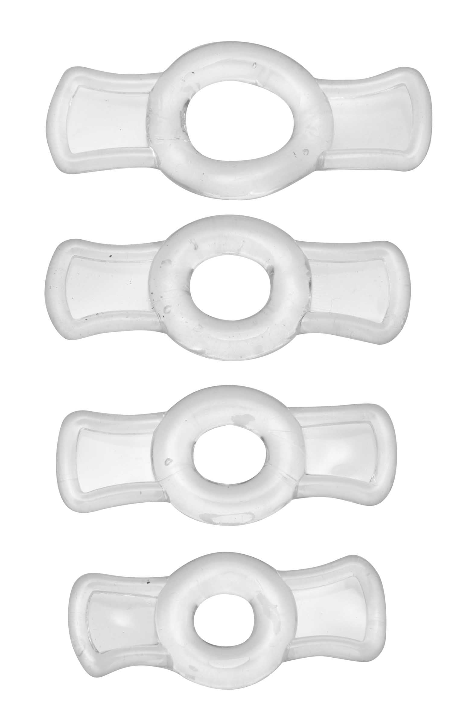Size Matters Endurance Penis Ring Set With Four Sizes COCK RING Set