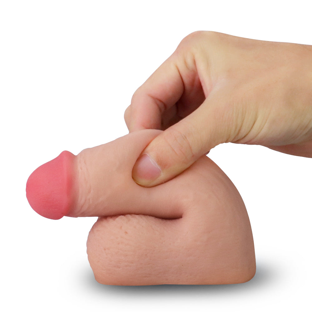 Lovetoy Skinlike Limpy Cock 5 Inches Flesh Pink Packers