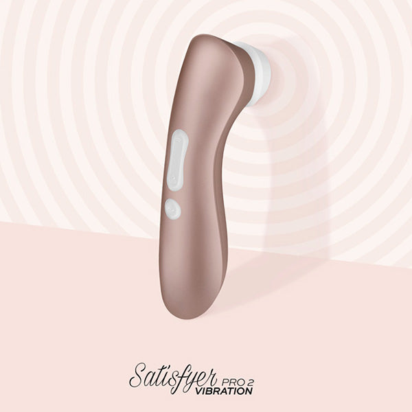 Satisfyer Pro 2+ Clitoral Stimulator Rechargeable Touch-Free 164mm USB Device > Sex Toys For Ladies > Air Pulsation