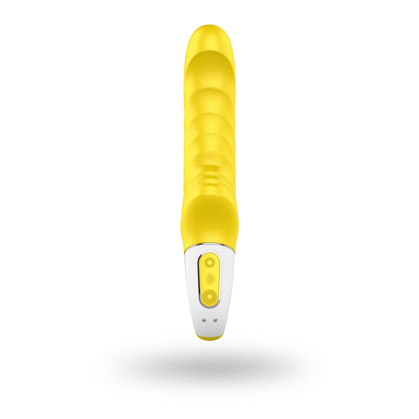 Satisfyer Yummy Sunshine G Spot Silicone Vibrator Yellow Vibrators - G Spot