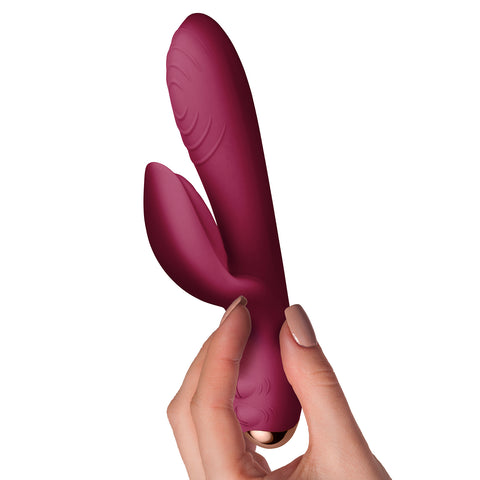 Every Girl Rabbit Vibrator Burgundy For Ultimate Pleasure VIBRATORS-RABBIT
