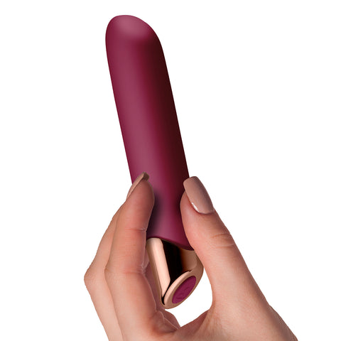 Chaiamo Rechargeable Burgundy Sensory Vibrator for Pleasure BULLETS