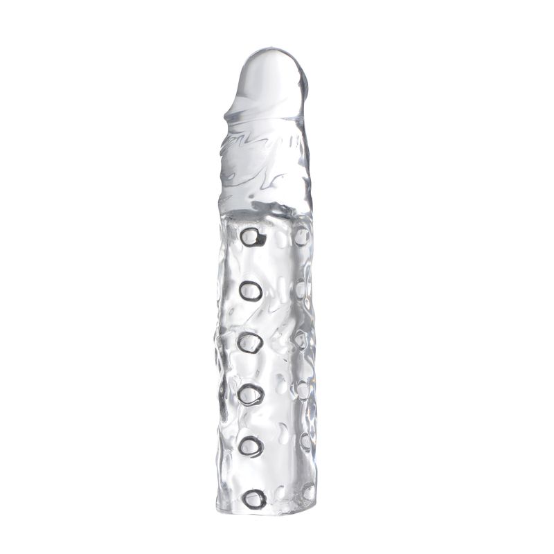 3in Clear Penis Enhancer Sleeve for Extra Length and Girth SLEEVES