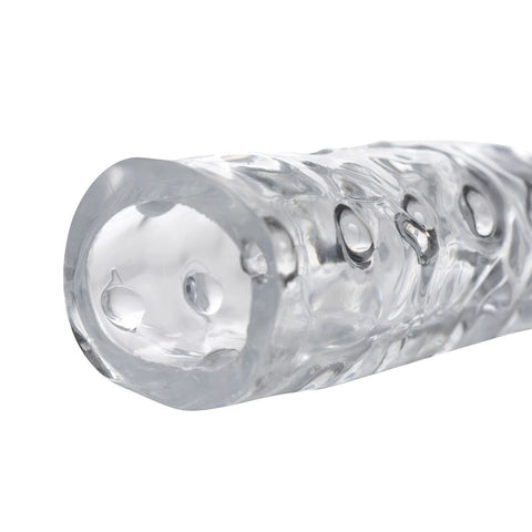 3in Clear Penis Enhancer Sleeve for Extra Length and Girth SLEEVES