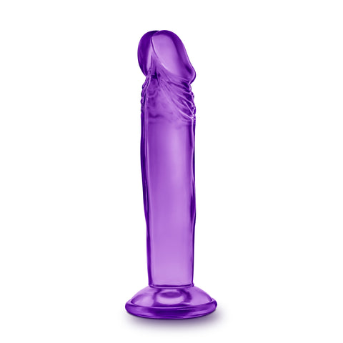 B Yours Sweet N Small 6in Purple Realistic Dildo DONGS