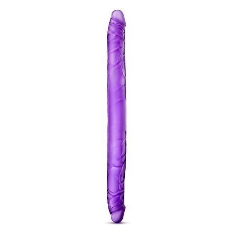 B Yours Double Dildo (Purple) 16 Inches – Dual-Ended Dildo > Dildos > Double Dildos