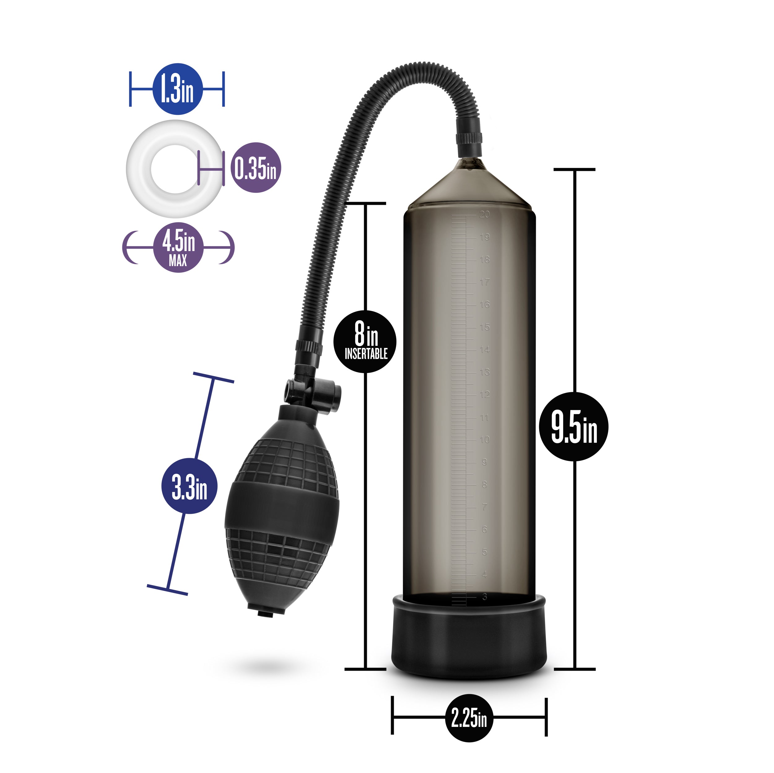 Performance VX101 Male Enhancement Pump in Black PUMPS