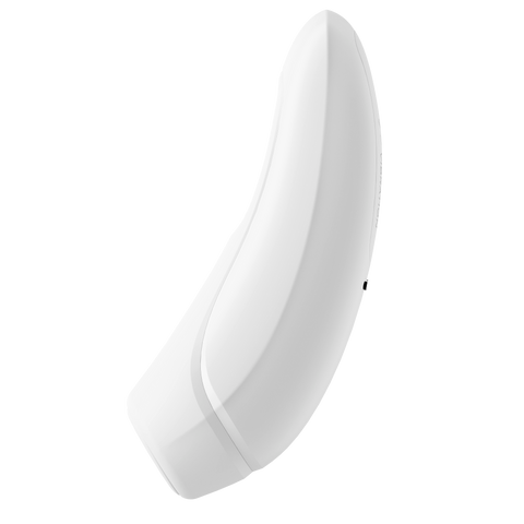 Satisfyer Curvy1+ Clitoral Stimulator – Rechargeable Silicone Pleasure Device > Sex Toys For Ladies > Air Pulsation