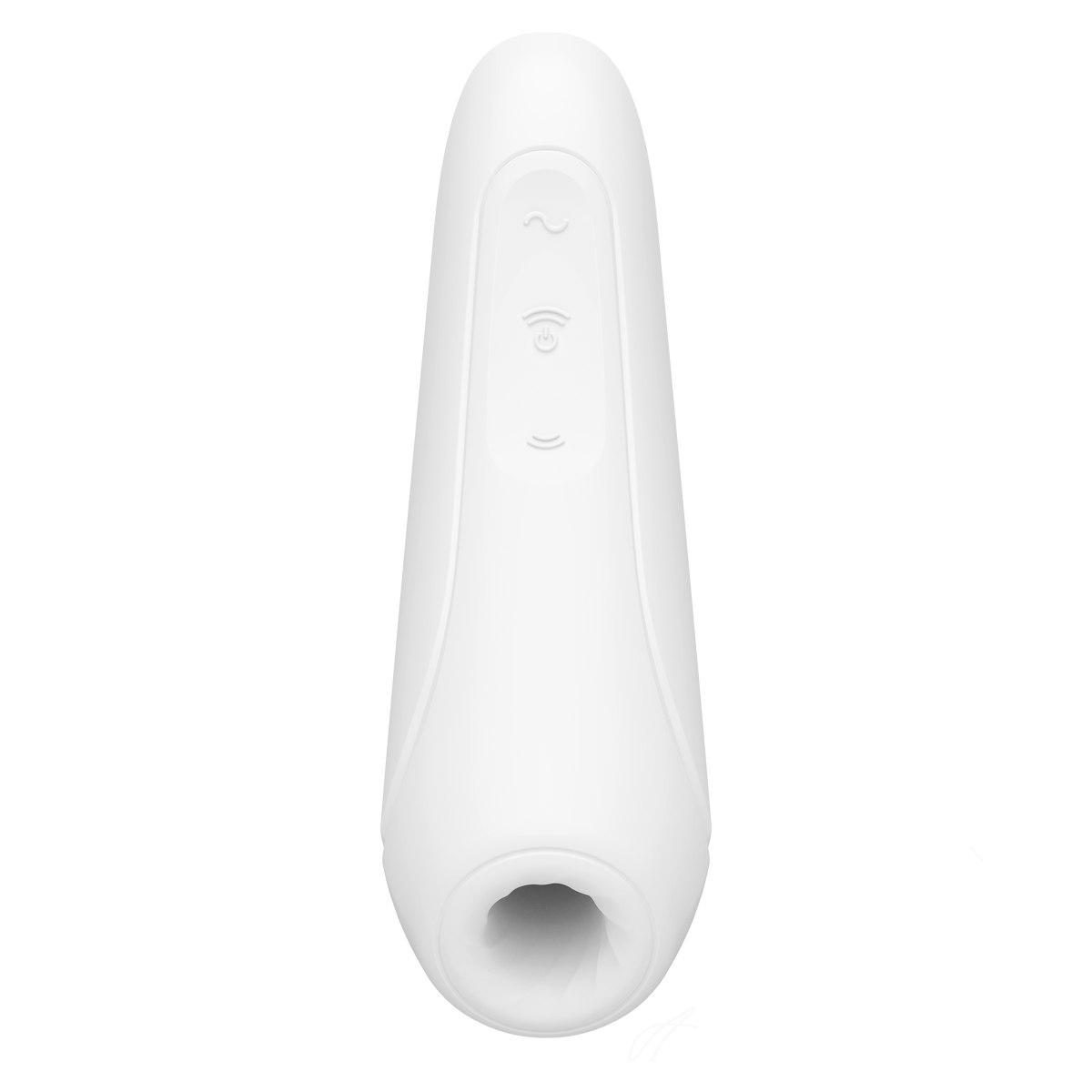 Satisfyer Curvy1+ Clitoral Stimulator – Rechargeable Silicone Pleasure Device White > Sex Toys For Ladies > Air Pulsation