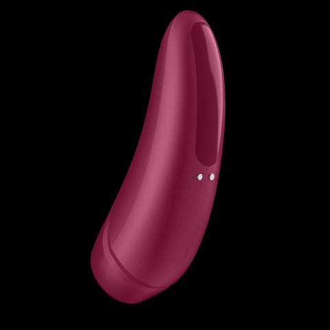 Satisfyer Curvy 1 Plus App Enabled Rose Red Stimulator AIR PULSATION