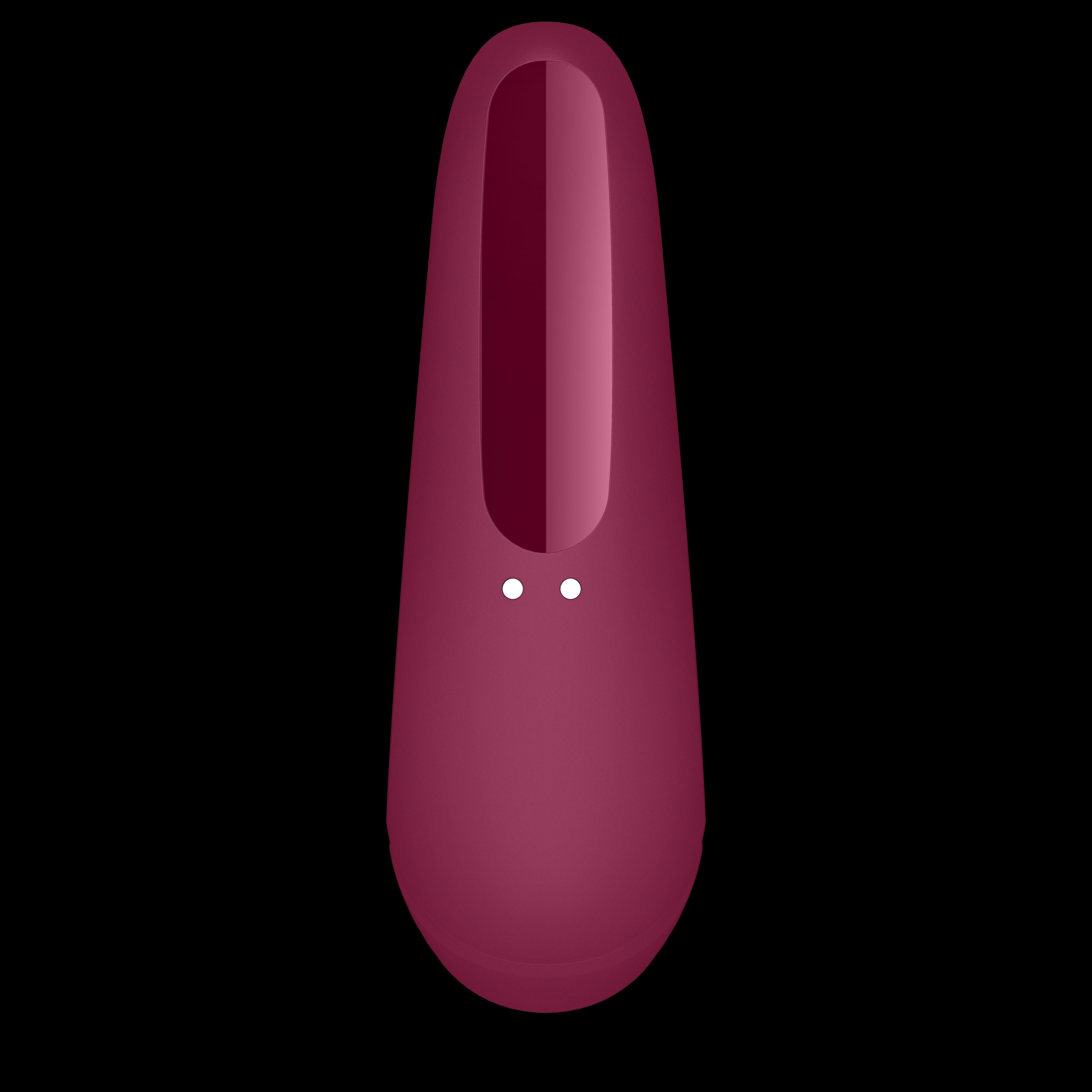 Satisfyer Curvy 1 Plus App Enabled Rose Red Stimulator AIR PULSATION