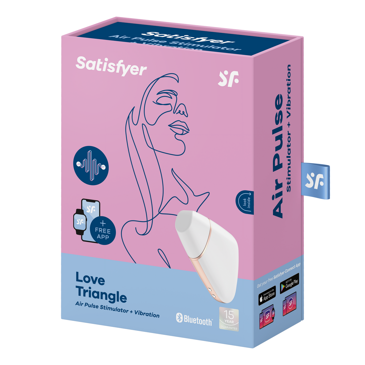 Satisfyer Love Triangle – Compact Pleasure Device > Sex Toys For Ladies > Air Pulsation