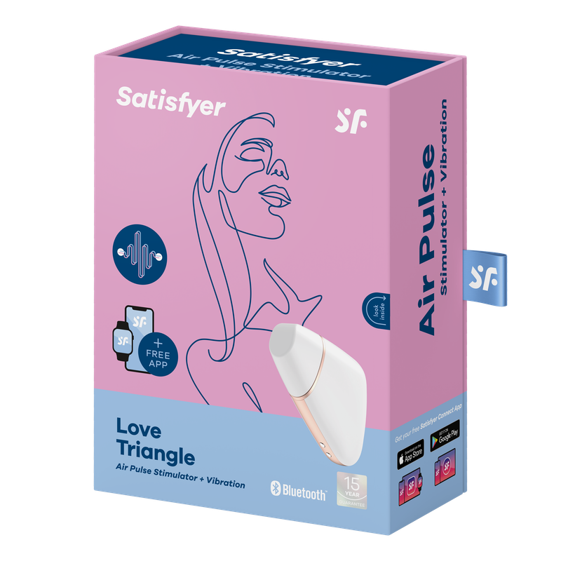 Satisfyer Love Triangle – Compact Pleasure Device > Sex Toys For Ladies > Air Pulsation
