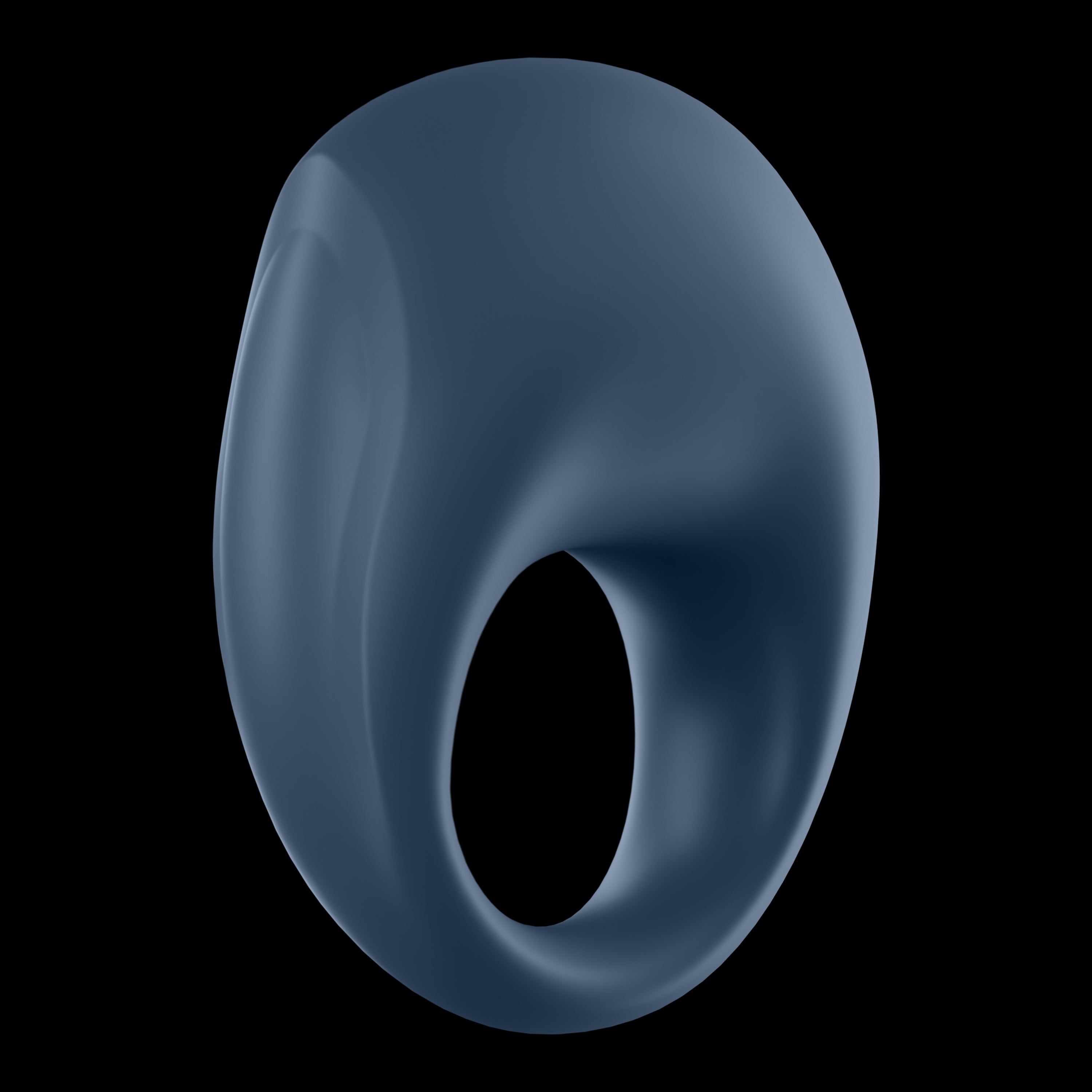 Satisfyer App Enabled Strong One Silicone Cock Ring Blue > Sex Toys For Men > Love Ring Vibrators