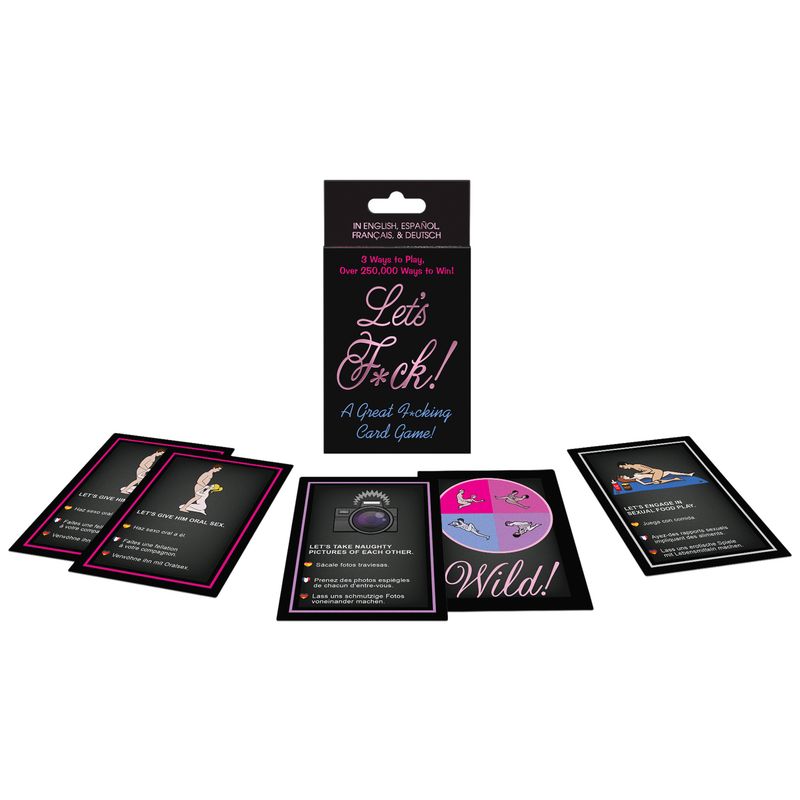 Lets F*ck Card Game – 48 Cards Adult Card Game > Novelties > Card Games