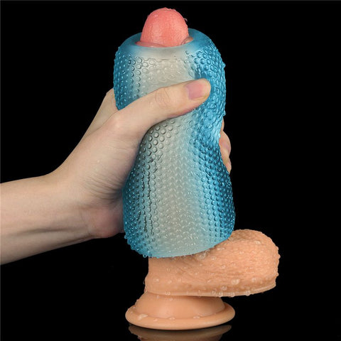 Lovetoy Training Master Masturbator Blue > Sex Toys For Men > Masturbators