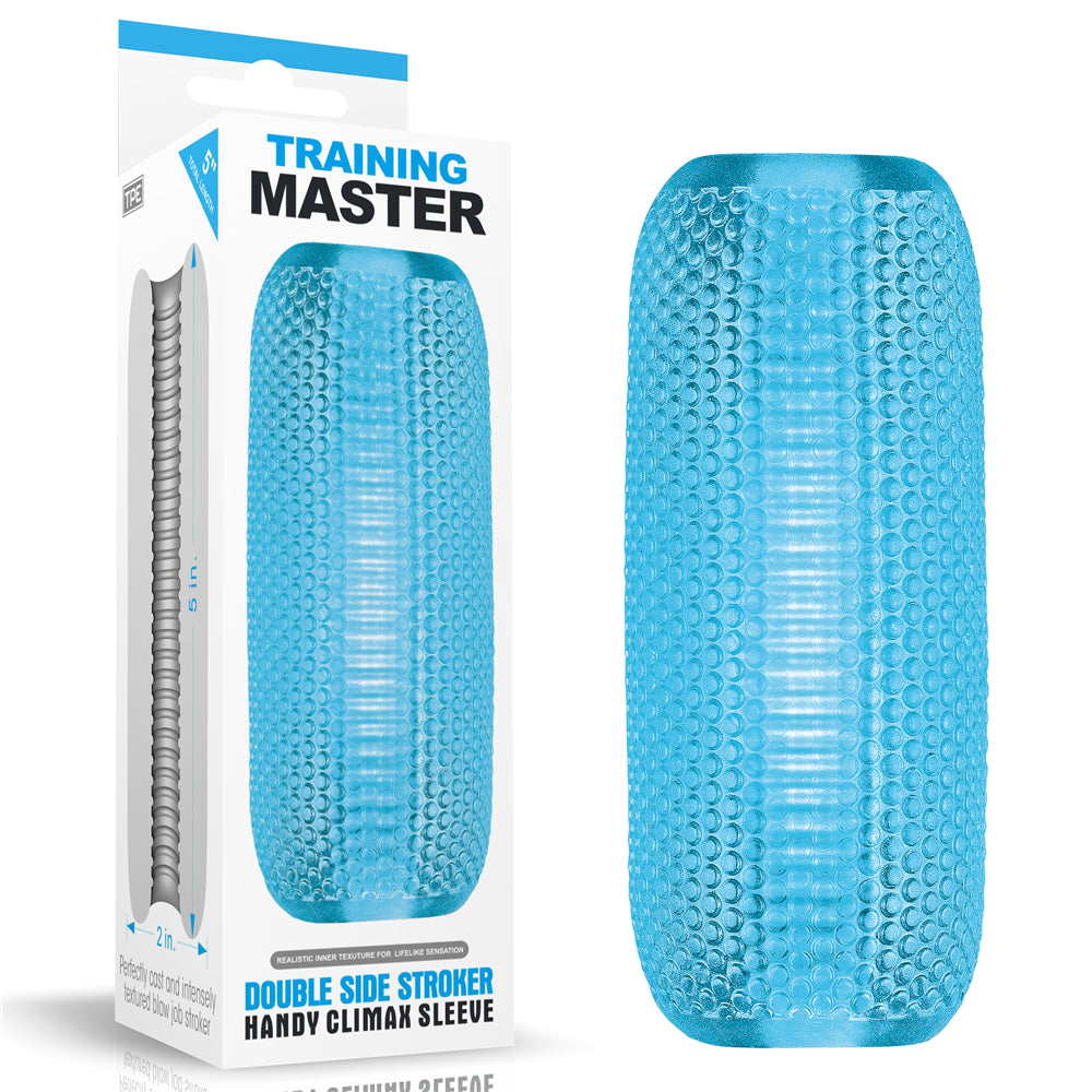 Lovetoy Training Master Masturbator Blue > Sex Toys For Men > Masturbators