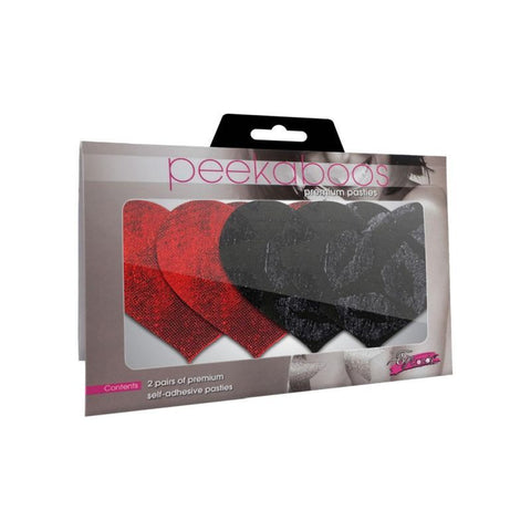 Peekaboo Pasties Stolen Kisses Hearts Pasties