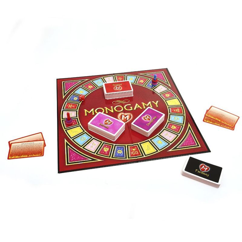 Monogamy Couples Board Game – Over 400 Seductive Ideas and Three Levels of Play > Novelties > Board Games