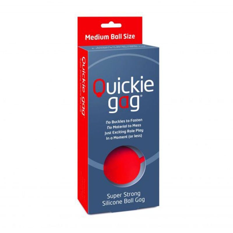 Quickie Gag Medium Silicone Stretch Ball Gag – Medium Ball Gag Silicone Default Title > Bondage Gear > Gags and Bits