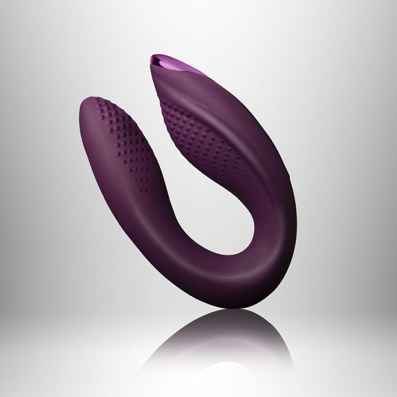 Rock Chick Diva - Dual Point Female Vibrator- Black STIMULATORS