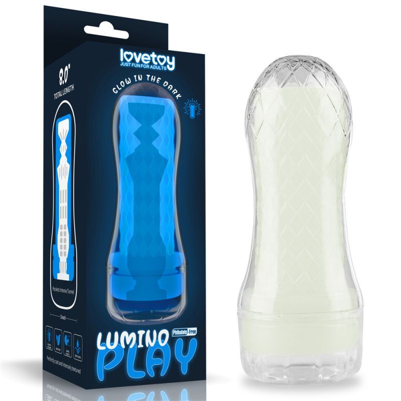 Lovetoy Glow In The Dark Lumino Play Masturbator 1 > Sex Toys For Men > Masturbators