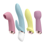 Satisfyer Marvelous Four – USB Rechargeable 4-in-1 Vibrator with Four Attachments > Sex Toys For Ladies > Air Pulsation