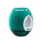 Satisfyer Masturbator Egg Naughty Compact Textured Masturbator Device Green > Sex Toys For Men > Masturbators Cup