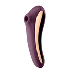 Satisfyer Dual Kiss – Dual Stimulation Rechargeable Silicone Pleasure Device Purple > Sex Toys For Ladies > Air Pulsation