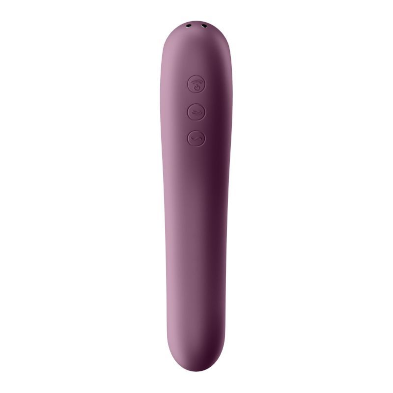 Satisfyer Dual Kiss – Dual Stimulation Rechargeable Silicone Pleasure Device > Sex Toys For Ladies > Air Pulsation