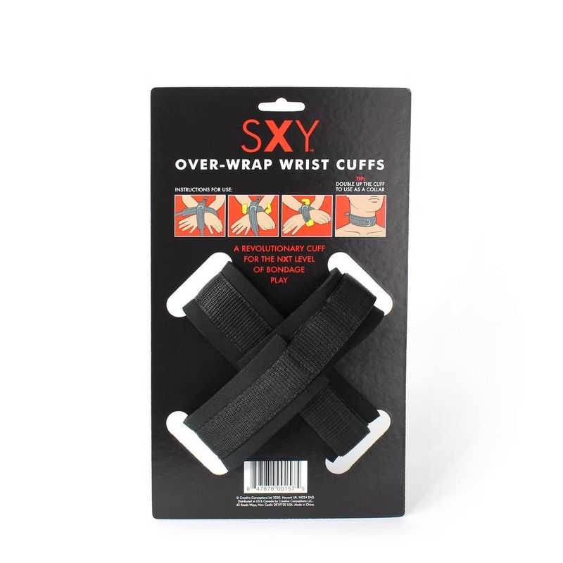 Sxy Cuffs Deluxe Neoprene Cross Wrist Restraints Pair > Bondage Gear > Restraints