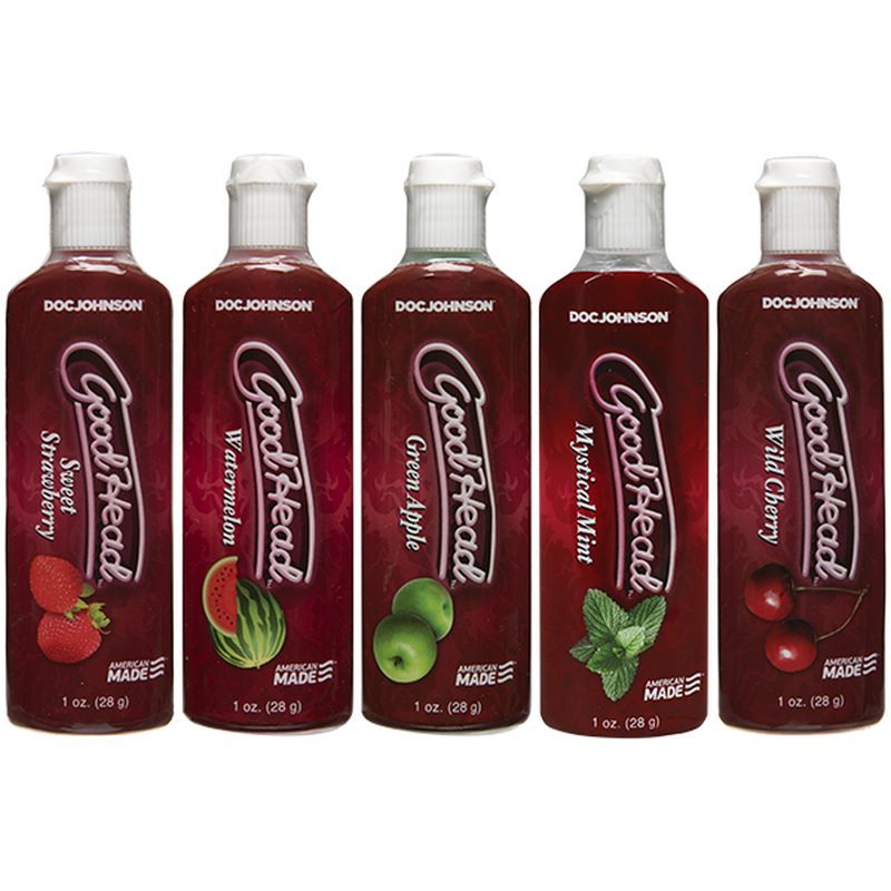 Goodhead Oral Delight Gel 1 Ounce 5 Pack 28g ea > Lube > Oral Gels & Sprays