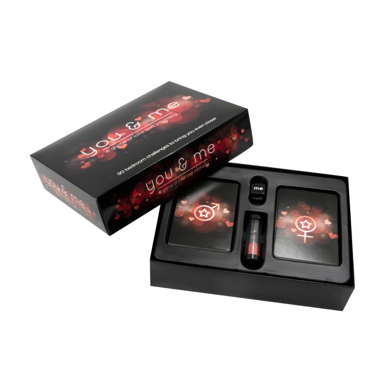 You And Me Adult Party Game With 90 Forfeit Cards And Timer Games
