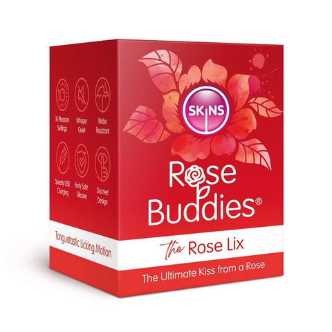 Skins Rose Buddies The Rose Flix (Red) Clitoral Massager > Sex Toys For Ladies > Rose Stimulators