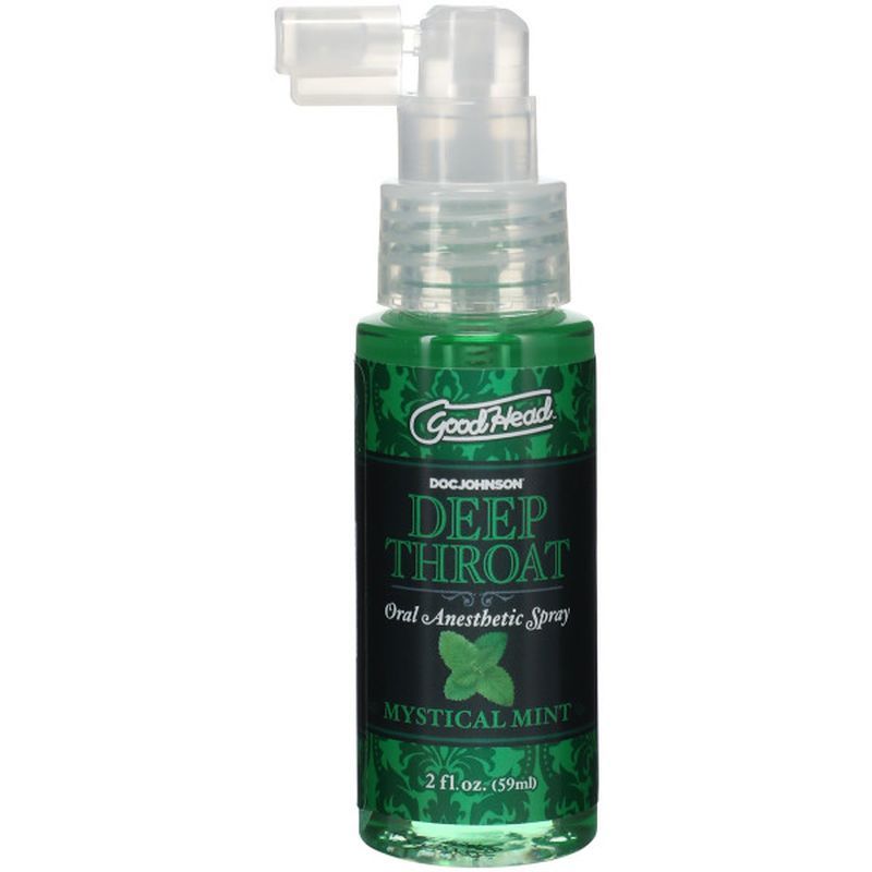Goodhead Deep Throat Spray Mystical Mint 2 Fluid Ounces Default Title Oral Gels & Sprays