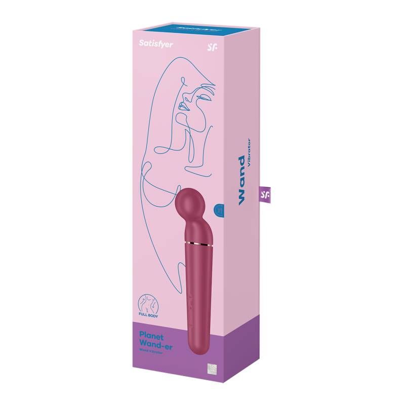 Satisfyer Planet Wand-er Berry – Rechargeable Full-Body Massager > Sex Toys > Massage Wands