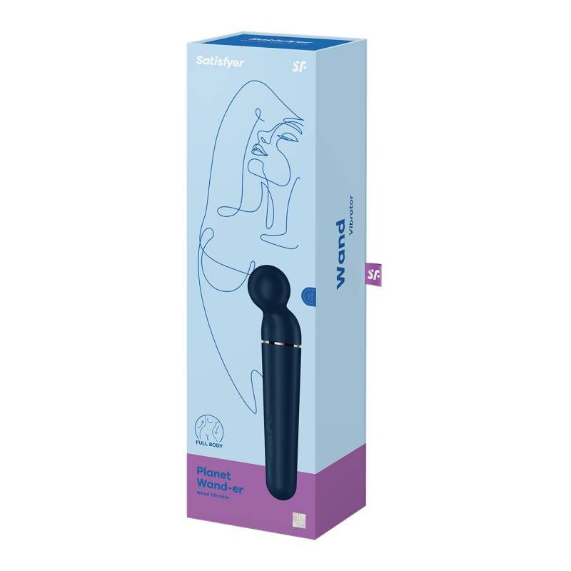 Satisfyer Planet Wand-er Full Body Massager 6 Inch – Powerful Vibrating Massager > Sex Toys > Massage Wands