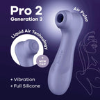 Satisfyer Pro 2 Gen 3 – Silicone Clitoral Stimulator with Air Pulse Technology > Sex Toys For Ladies > Air Pulsation